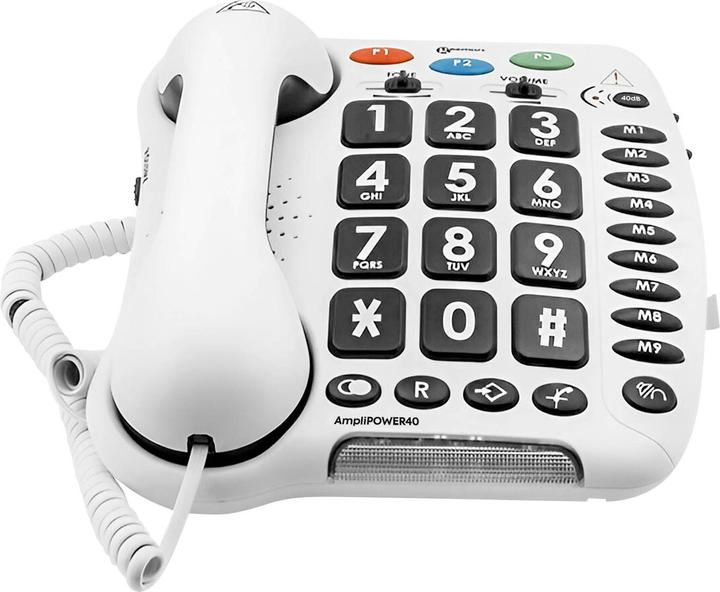 Produktbild Geemarc AmpliPOWER 40 Schwerhörigentelefon (weiss)