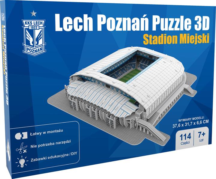 Immagine prodotto Nanostad Puzzle 3D dello stadio di Lech Poznań / Puzzle 3D dello stadio di Lech Poznań (114 pezzi)