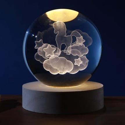 Image du produit Total Juggling iTotal - Crystal Ball Lamp small - Licorne (XL2723)