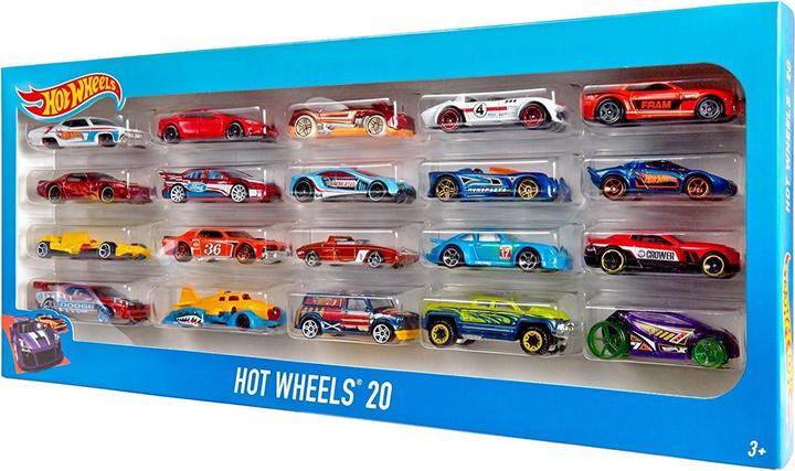 Image du produit Hot Wheels Cadeau de 20 paquets