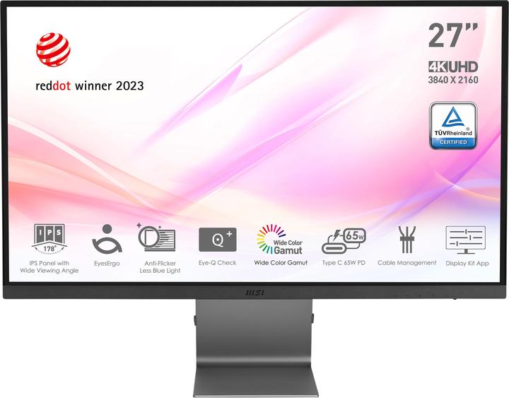 MSI Modern MD271UL (3840 x 2160 pixels, 27.01")