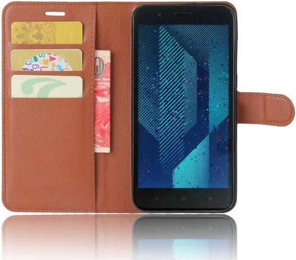Actual product image MU Classic Litchi Leather Bookcover Series (HTC One X10)