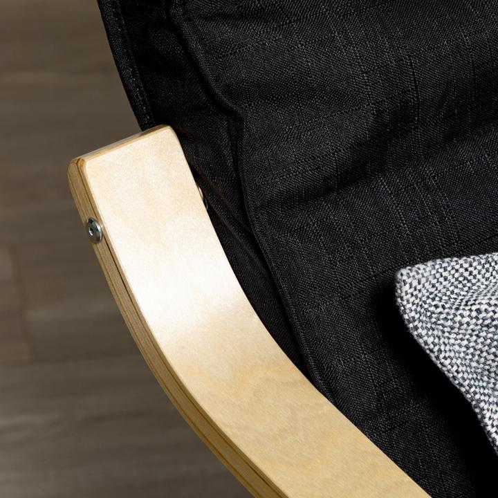 Image du produit Homcom Fauteuil de relaxation avec revêtement amovible et agréablement rembourré