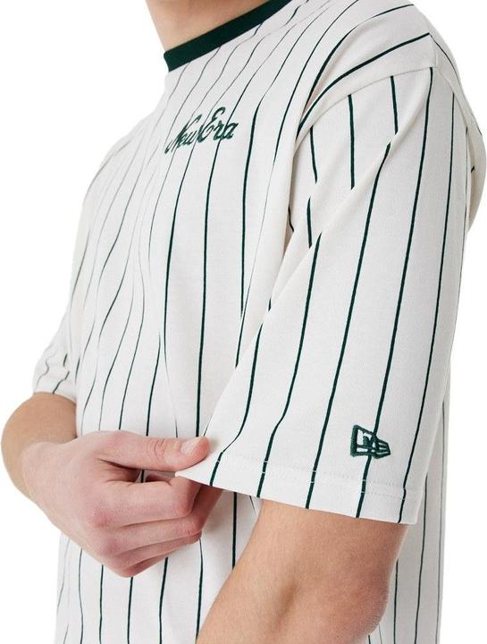 Produktbild New Era Oversized Shirt - PINSTRIPE off white - L (L)