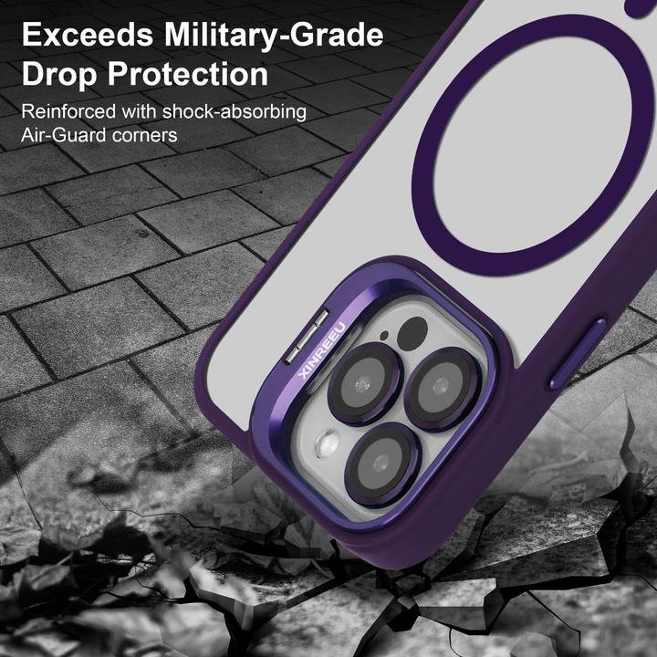 Actual product image Cadorabo Case for iPhone 13 PRO MAX compatible with Magsafe incl. camera lens protection (Apple iPhone 13 Pro Max)