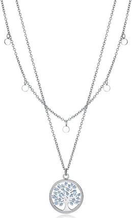 Viceroy Charming Steel Necklace Tree of Life Kiss 1347C01010