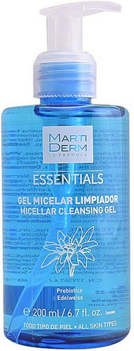 Actual product image Martiderm Essentials Micellar Cleansing Gel 200 ml (Gel, 200 ml)