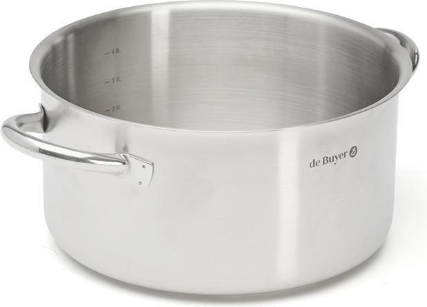 Image du produit de Buyer PRIM'APPETY Casserole basse Ø24cm, induction (24 cm, Casserole, Acier inoxydable)