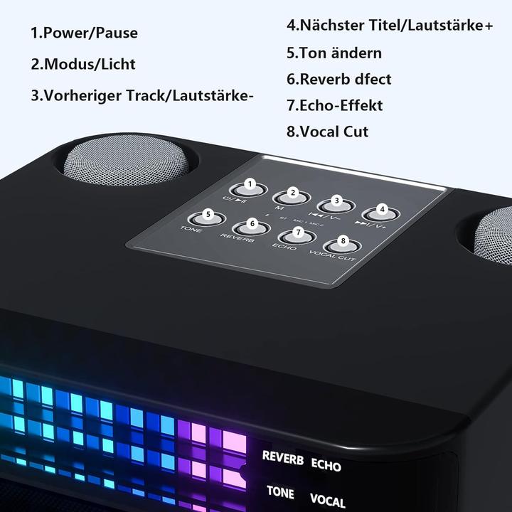 Produktbild Rubehoow Karaoke-Maschine