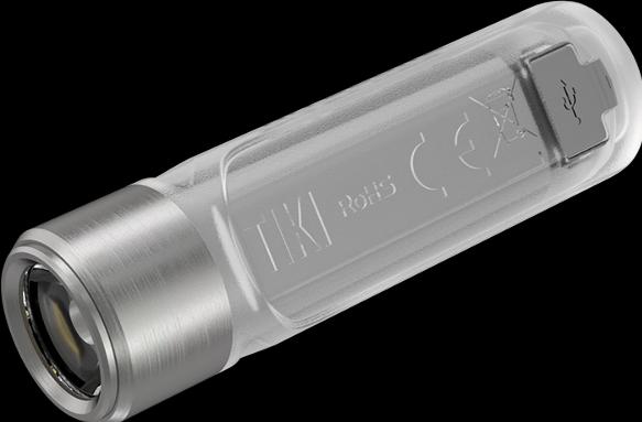 Productafbeelding Nitecore TIKI UV Sleutelhanger Lamp (5.60 cm, 300 lm)