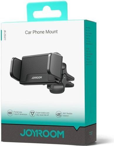 Image du produit Joyroom Support de téléphone de voiture pour grille d'aération noir (JR-ZS377)