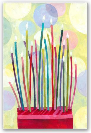 Image du produit Trenddeko Blanz - Bougies d'anniversaire (30 x 45 cm)