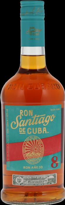 Produktbild Santiago de Cuba Ron Añejo 8 Años 40% Vol. 0,7l