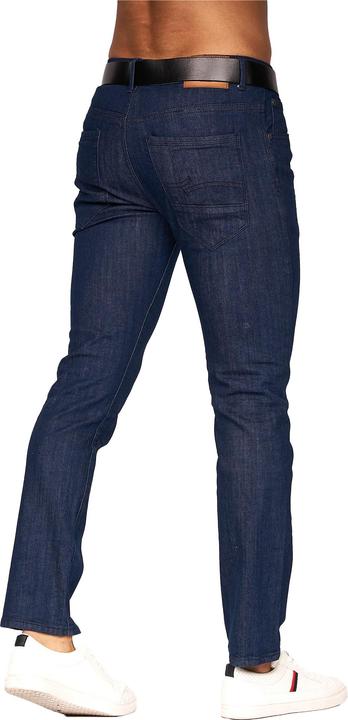 Actual product image Crosshatch Mens Farrowed Stretch Jeans (32)