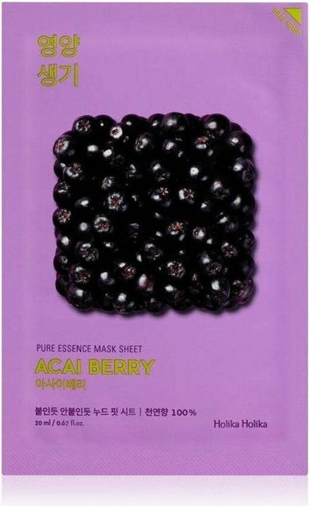 Holika Holika Pure Essence Mask Sheet Acai Berry (20 ml)