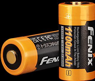 Actual product image Fenix ARB-L18-1100 - Li-Ion 18350 Akku 1100 mAh