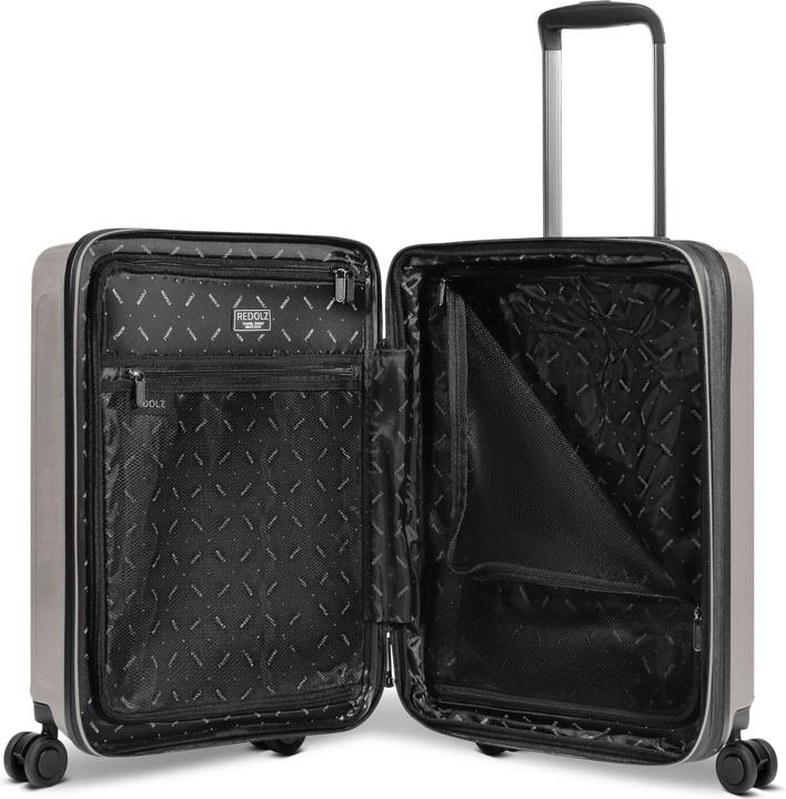 Immagine prodotto Redolz Essentials 14 Trolley da cabina a 4 ruote S Scomparto per laptop da 55 cm con piega elastica (45 l, Bagaglio a mano (fino a 50 litri))