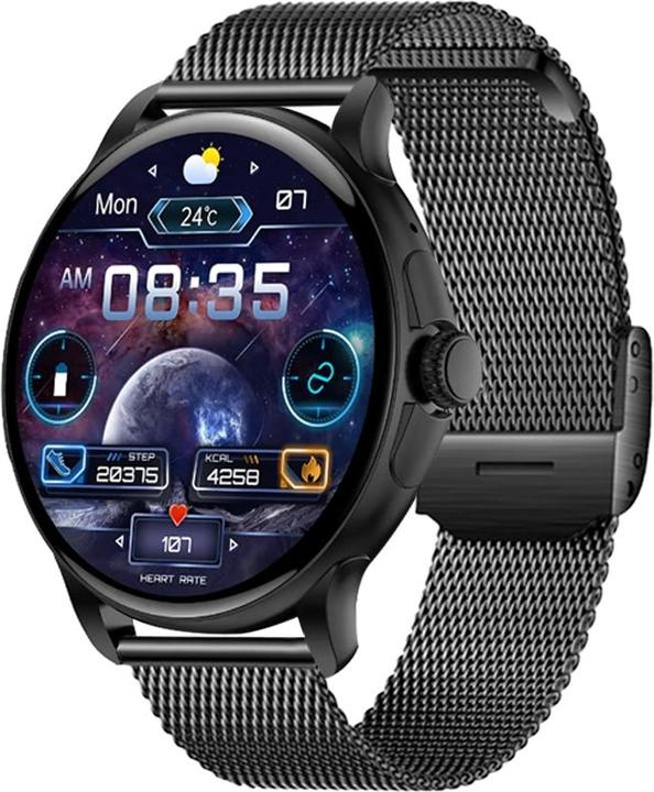 Actual product image Damen-Smartwatch RNCF35 SCHWARZ Armband + Armband