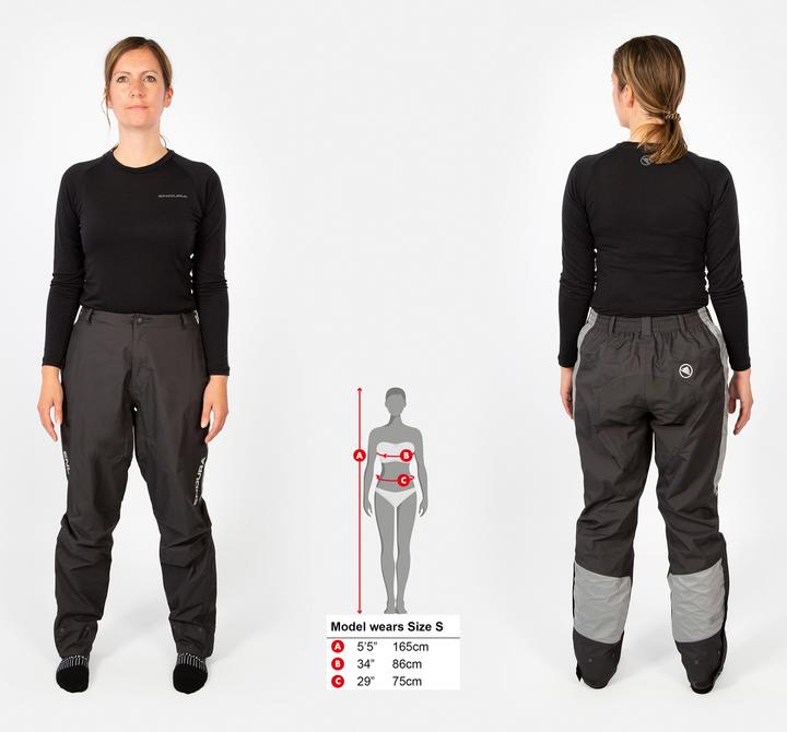 Actual product image Endura Ladies Urban Luminite waterproof pants II (L)