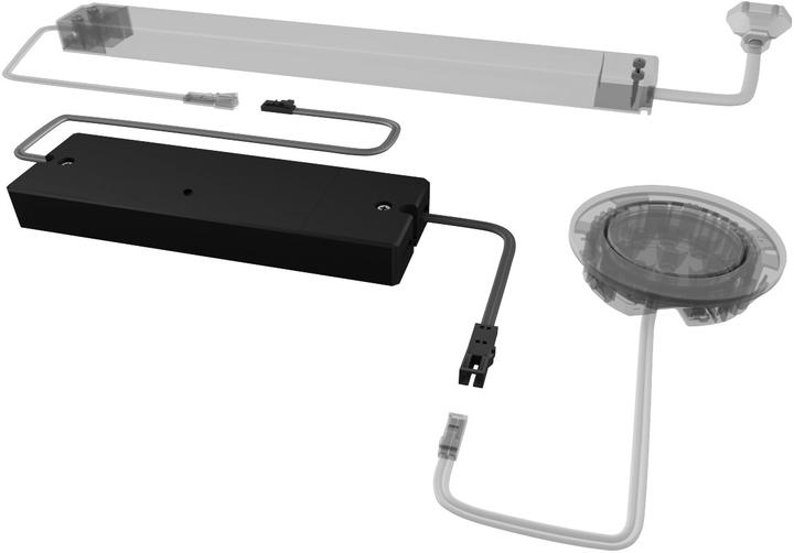 Produktbild Halemeier 1-Kanal Funk-Schalter/Dimmer S-Mitter Basic MultiWhite Smart