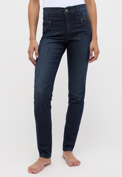Actual product image Angels Malu Zip Jeans Slim stone used (W30/L30)