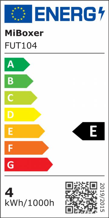 Energie-Label Milight LED Spot MR16 RGB+KW/WW 4W (280 lm, 1 x, F)