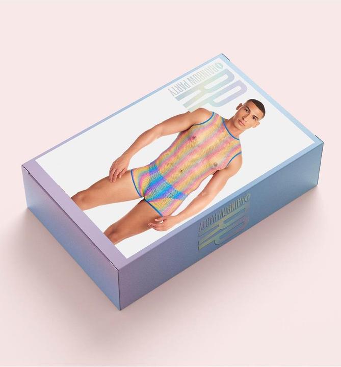 Image du produit René Rofé Ensemble de lingerie Rainbow Party, multicolore, S/M (S, M)