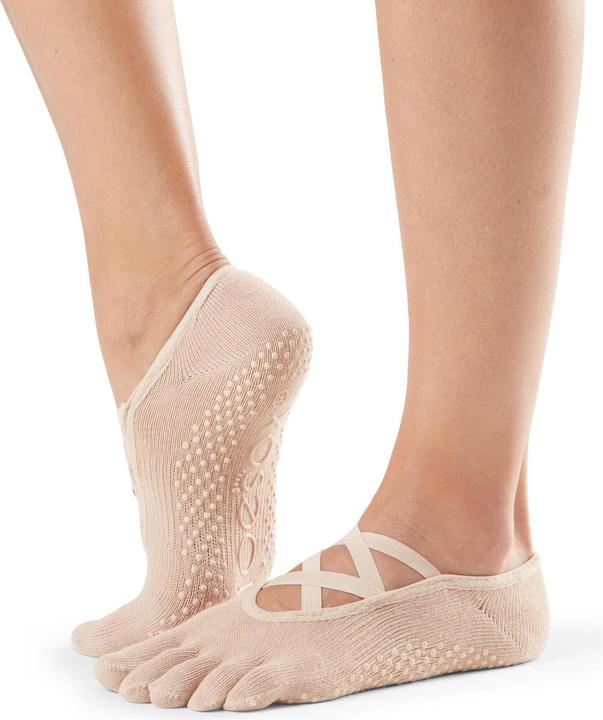 Actual product image Toesox Toe Socks Grip Full Toe Elle S, Nude (S)