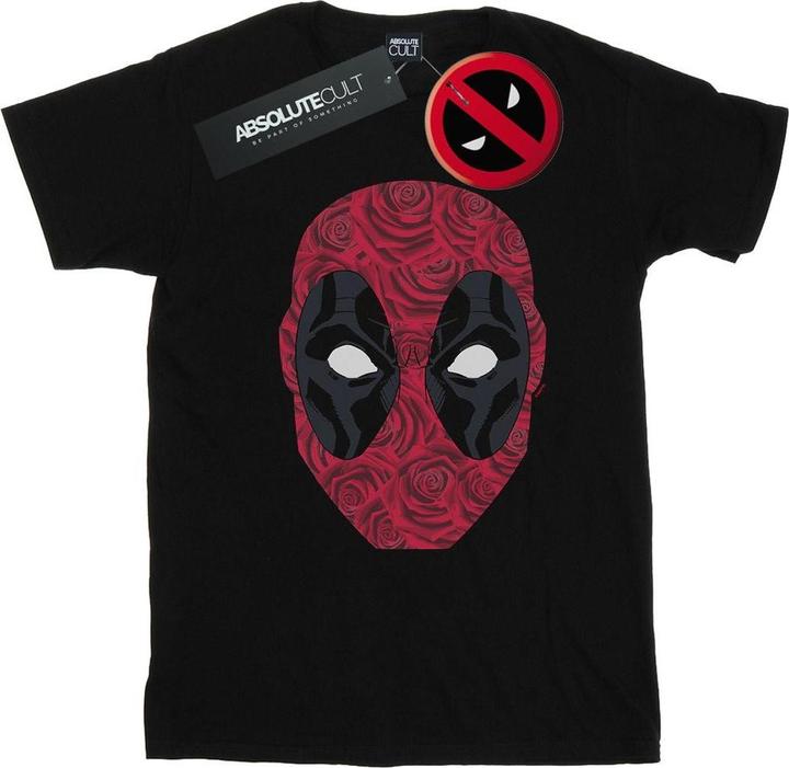 Deadpool Head Of Roses TShirt (4XL)