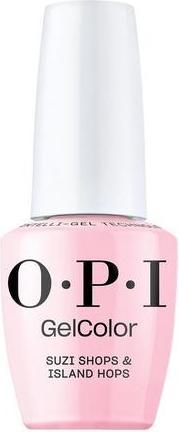 Immagine prodotto OPI Smalto Gelcolor Opaque Light Pink Creme UV Cure Gel (Suzi Shops & Island Hops, Vernice UV gel)