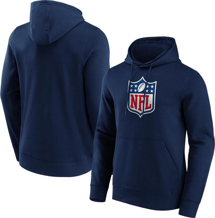 Immagine prodotto Fanatics NFL Mid Essentials Crest Felpa con cappuccio Uomo (L)