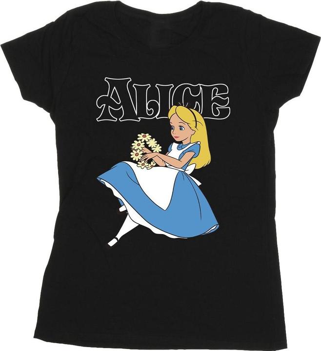 Disney Alice In Wonderland Flowers TShirt (XL)