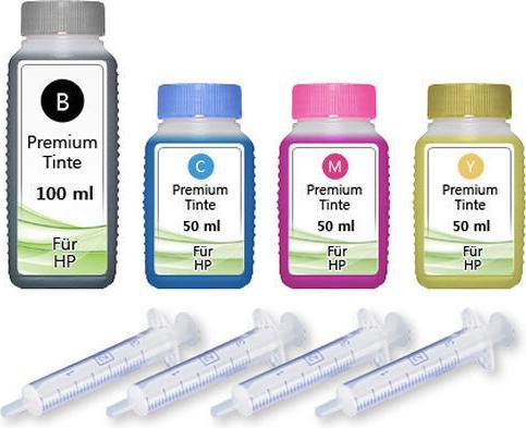Produktbild Druckfuxx 250ml Nachfüll Tinte HP 339+344 DeskJet 5740 6540 6940 6980 Refill C87