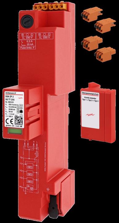 Actual product image Dehn DSH ZP 2 SG TT 255 Combination arrester