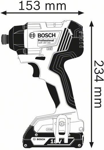 Actual product image Bosch Professional GDR 18V-160 Professional (Rechargeable battery operated)