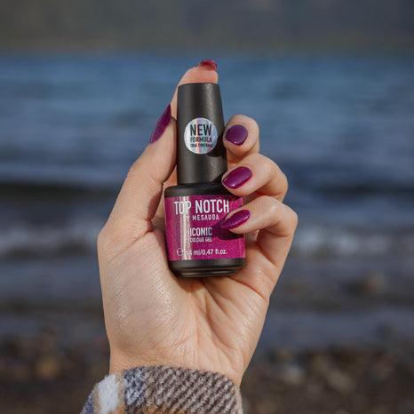 Immagine prodotto Mesauda Top Notch Iconic 270 Sognefjord 14ml Semi-Permanent Nail Polish (270 Sognefjord, Topcoat)