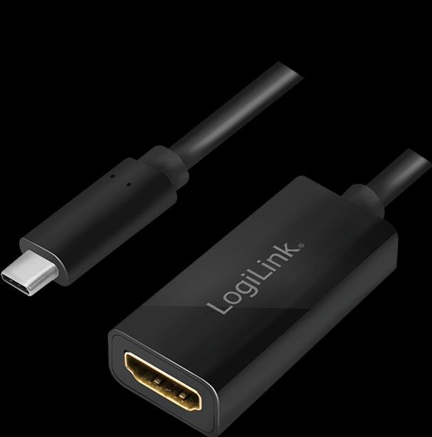 Produktbild LogiLink USB 3.2 Grafikadapter, USB-C (0.15 m, HDMI)