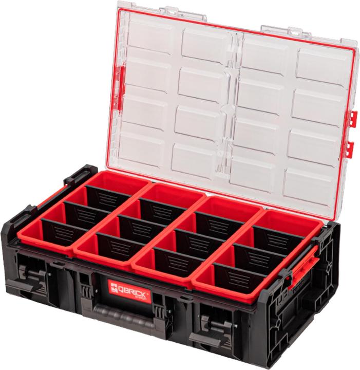 Actual product image Qbrick Large organiser with individual cases and adapter ORGQ2XLADCZAPG003