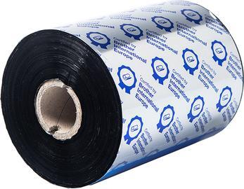Actual product image Brother BWS-1D300-080 Std wax black 300m, 80mm