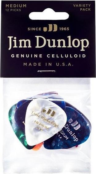 Dunlop Véritable Celluloïd Variety Picks Medium (12 x)