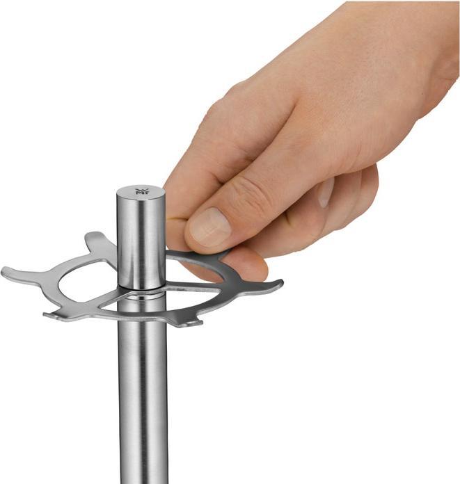 Produktbild WMF Utensilienhalter 30cm 7 Aufhängungen Drehständer Depot Edelstahl gummierter Fuss