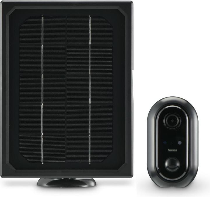 Produktbild Hama Überwachungskamera, WLAN-Kamera outdoor, Akku, Solar, Aufzeichnung, 1080p (1920 x 1080 Pixels)