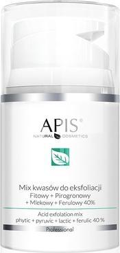 Apis Natural Cosmetics Apis - Exfoliation Acid Acid Mix Is Phytic + Pyrurogonic + Lactic + Ferul 40% 50Ml (50 ml)