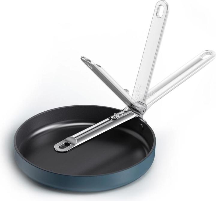 Produktbild Joseph Joseph Space Bratpfanne klappbarer Griff D24cm (24 cm, Bratpfanne, Aluminium)