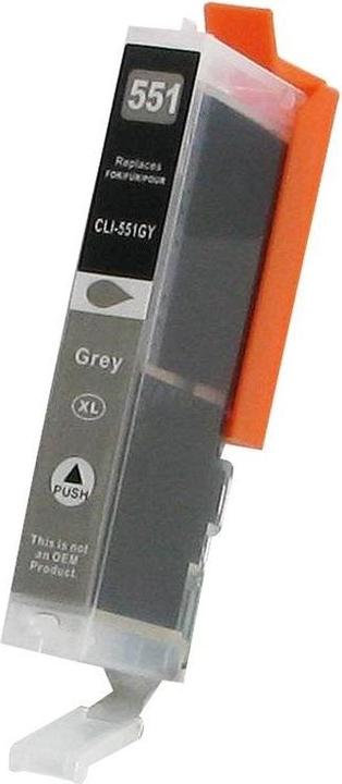 Actual product image Hermex Compatible Canon Pixma MG 7150 ink cartridge gray (GY)