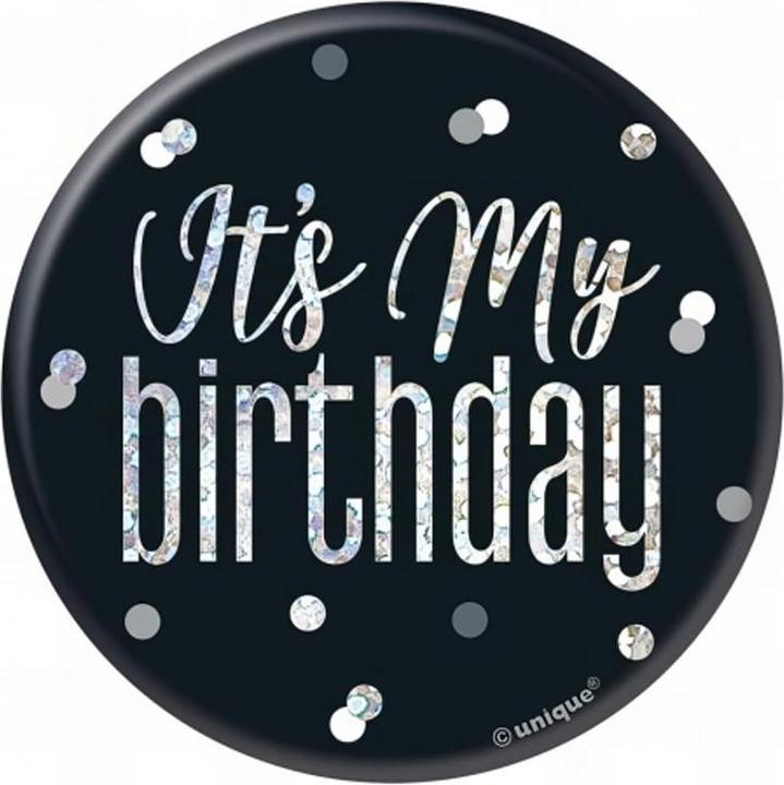Actual product image Unique Party It's My Birthday Badge