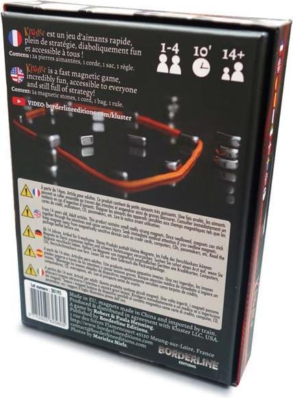 Actual product image Lautapelit Cluster (German, English, French, Italian)