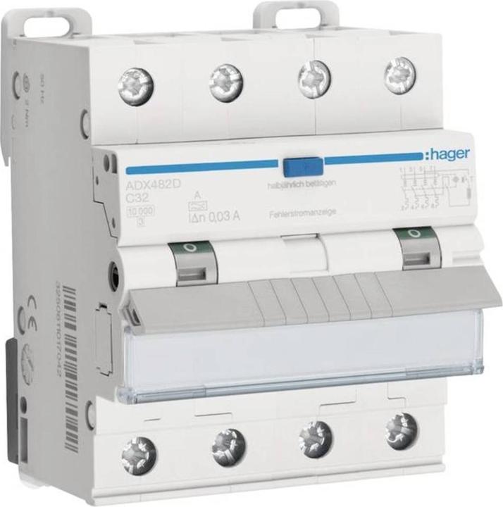 Actual product image Hager FI/LS switch