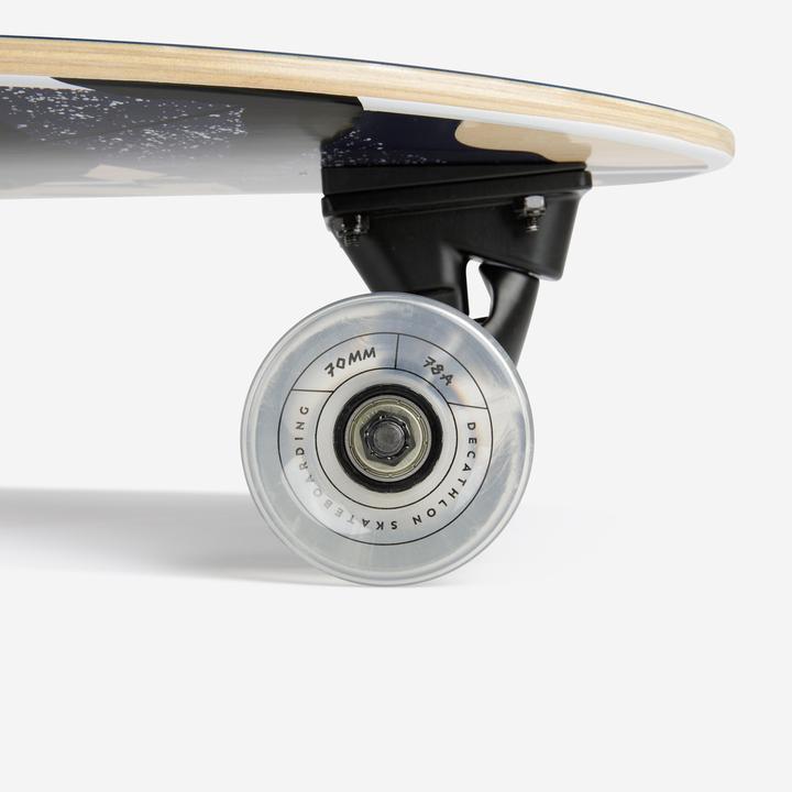 Produktbild Decathlon Longboard 33" Surfskate Cruising - Natura blau (32.99")