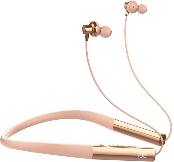 Actual product image Ldnio N01 wireless neckband headphones (rose gold) (50 h, Wireless)